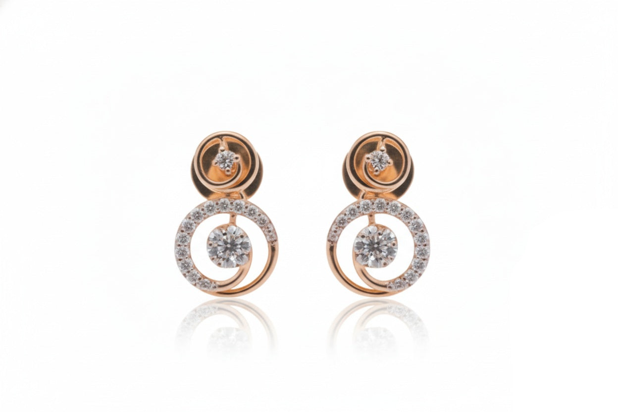 TOPS | 9K Gold | IGI Certified Real Diamond | BIS Hallmarked | for Women | Everyday Luxury | Anniversary & Special Occasions