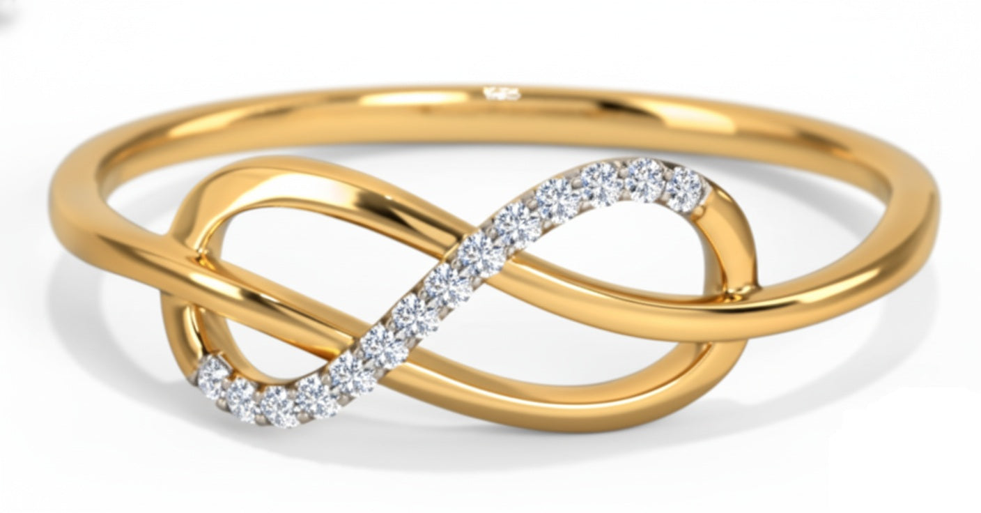 RING | 9K Gold | IGI Certified Real Diamond | BIS Hallmarked | Women’s Ring | Versatile Gift Choice | Valentine’s & Celebrations