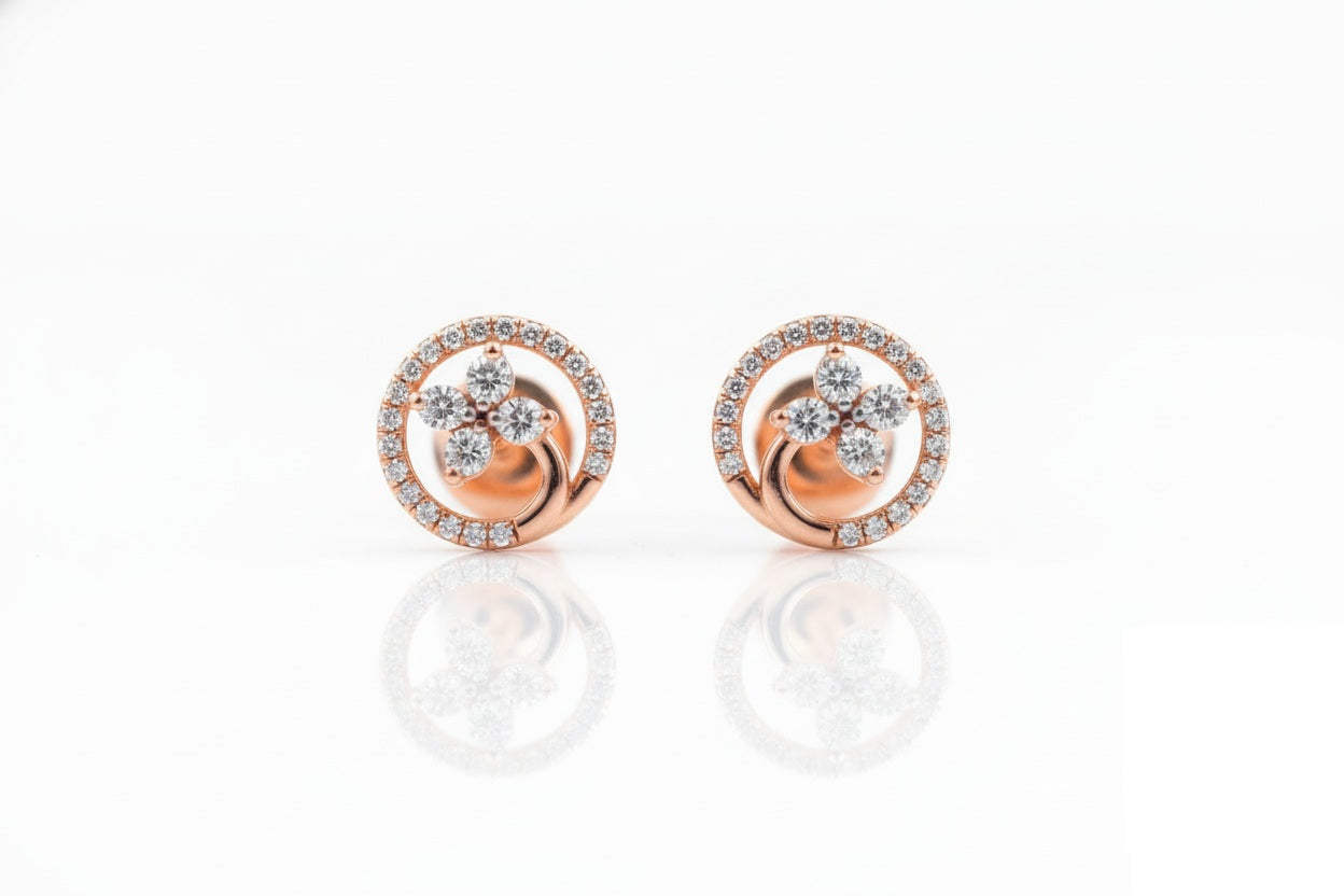 TOPS | 9K Gold | IGI Certified Real Diamond | BIS Hallmarked | Women’s Tops | Elegant Daily Wear | Valentine’s & Celebrations