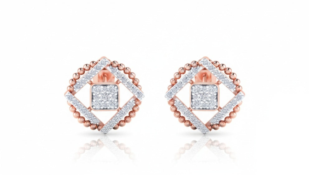 TOPS | 9K Gold | IGI Certified Real Diamond | BIS Hallmarked | for Women | Elegant Daily Wear | Anniversary & Special Occasions