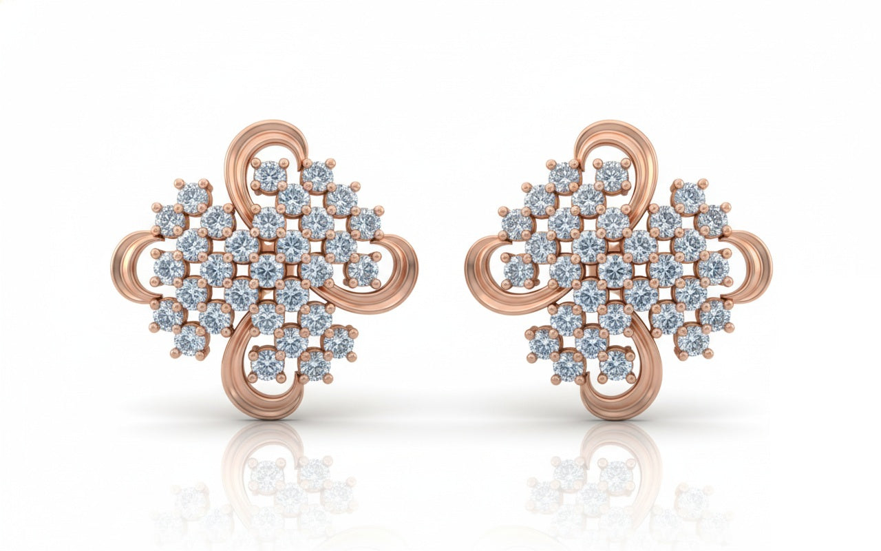 TOPS | 9K Gold | IGI Certified Real Diamond | BIS Hallmarked | for Her | Everyday Luxury | Anniversary & Special Occasions