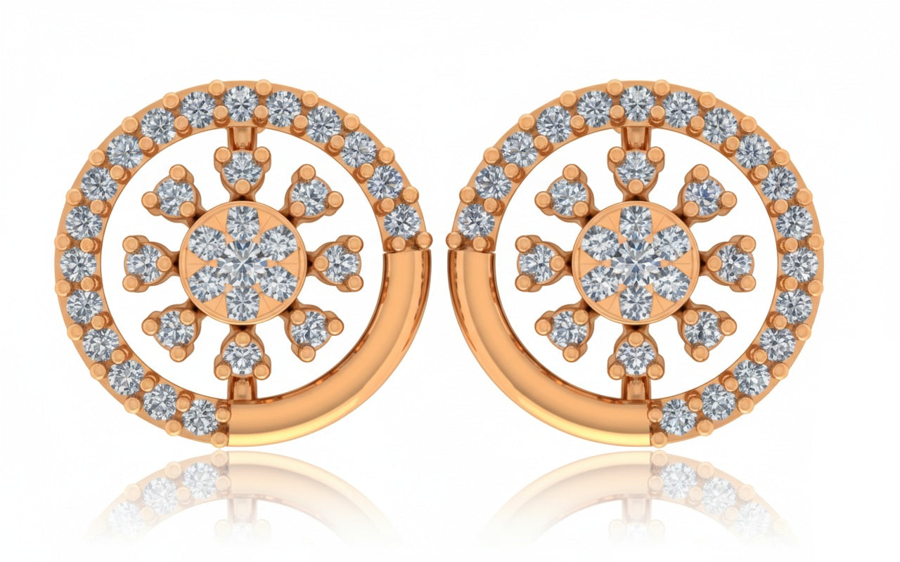 TOPS | 9K Gold | IGI Certified Real Diamond | BIS Hallmarked | Women’s Tops | Elegant Daily Wear | Anniversary & Special Occasions