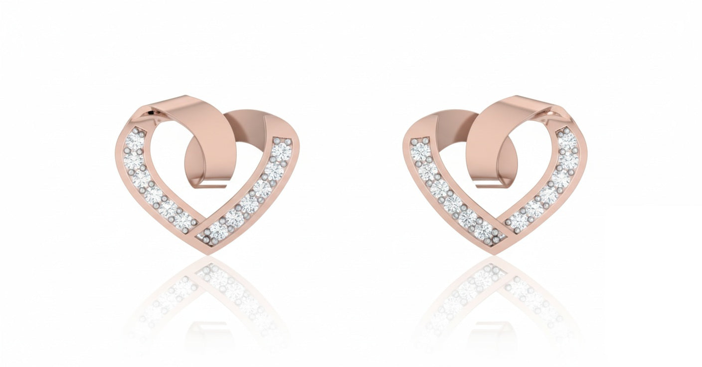 TOPS | 9K Gold | IGI Certified Real Diamond | BIS Hallmarked | for Her | Modern Classic | Anniversary & Special Occasions