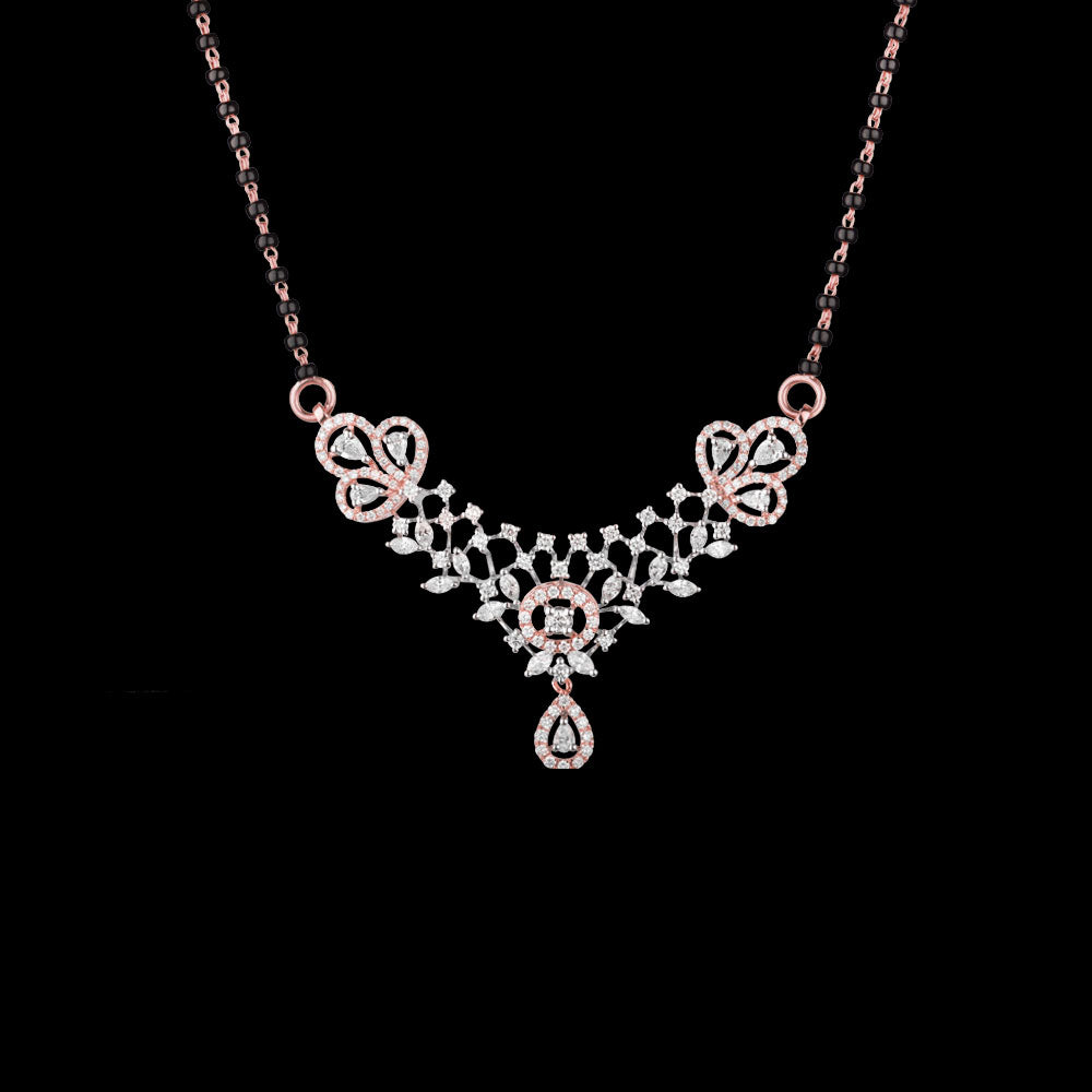 14K Rose Gold Diamond Tanmaniya - 1.53ct VS-FG