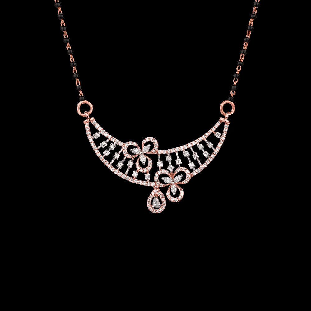 14K Rose Gold Diamond Tanmaniya - 0.82ct VS-FG