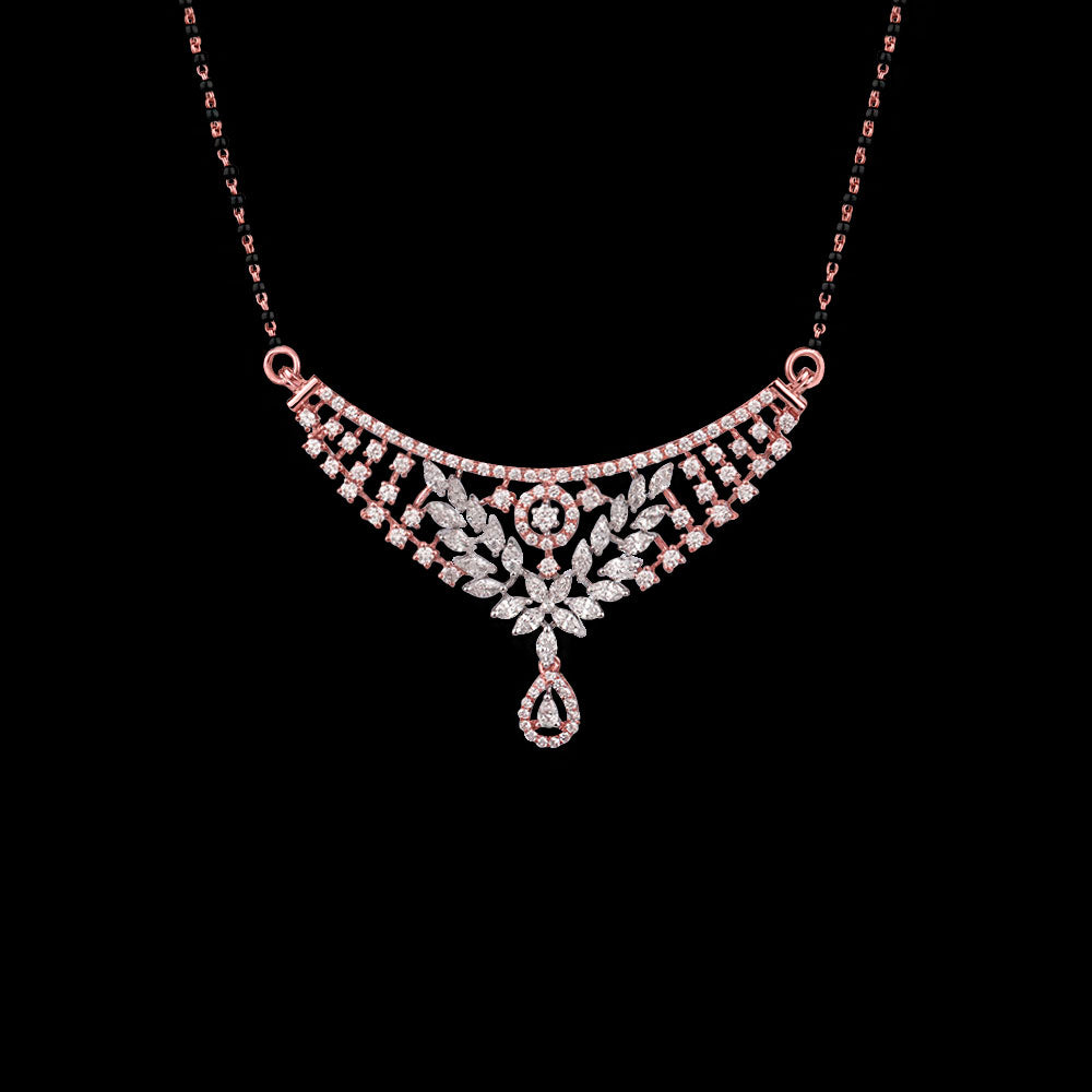 18K Rose Gold Diamond Tanmaniya - 1.57ct VS-SI-FG