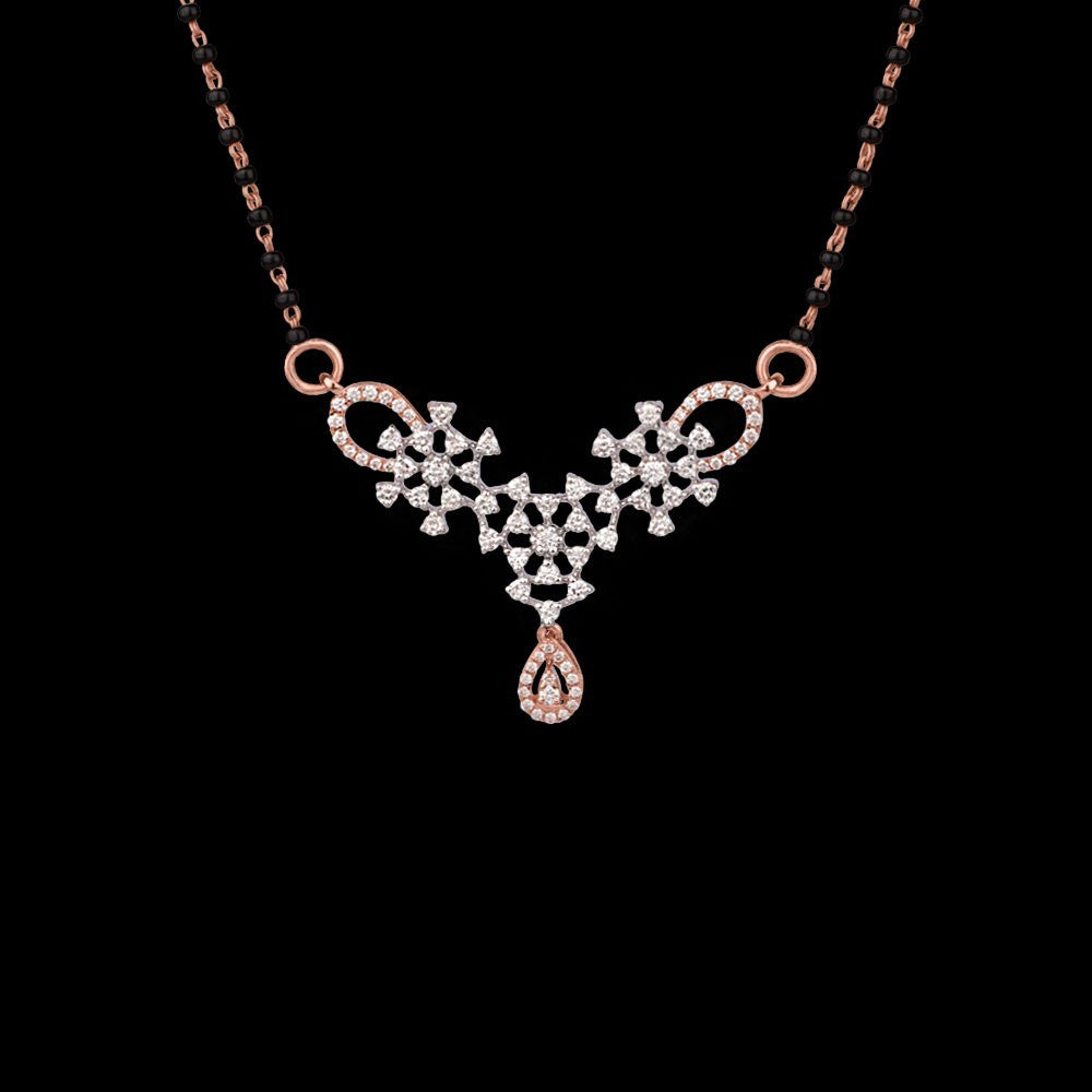 14K Rose Gold Diamond Tanmaniya - 0.82ct VVS-VS-GH