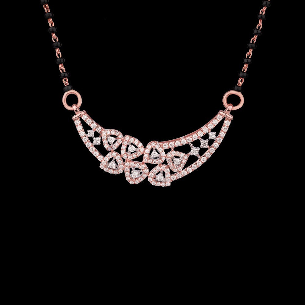 14K Rose Gold Diamond Tanmaniya - 0.66ct VS-FG