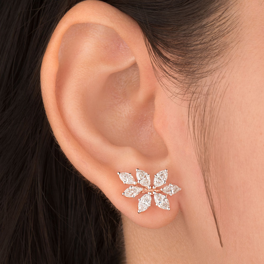 18K Rose Gold Diamond Jewellery - 2.417ct VS-GH