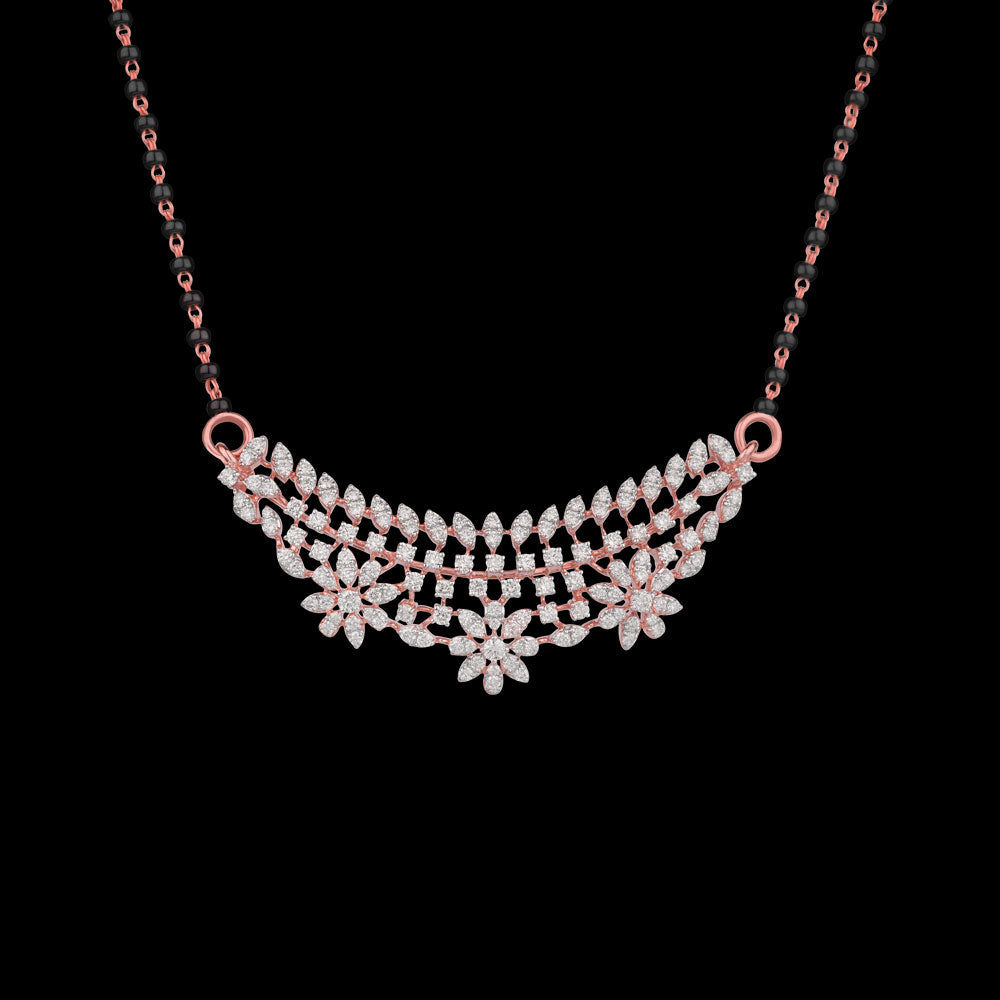 18K Rose Gold Diamond Tanmaniya - 1.4ct VVS-VS-GH