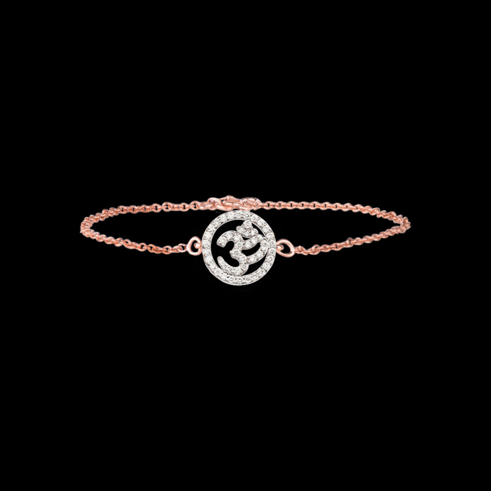 14K Rose Gold Diamond Bracelet - 0.29ct SI-GH