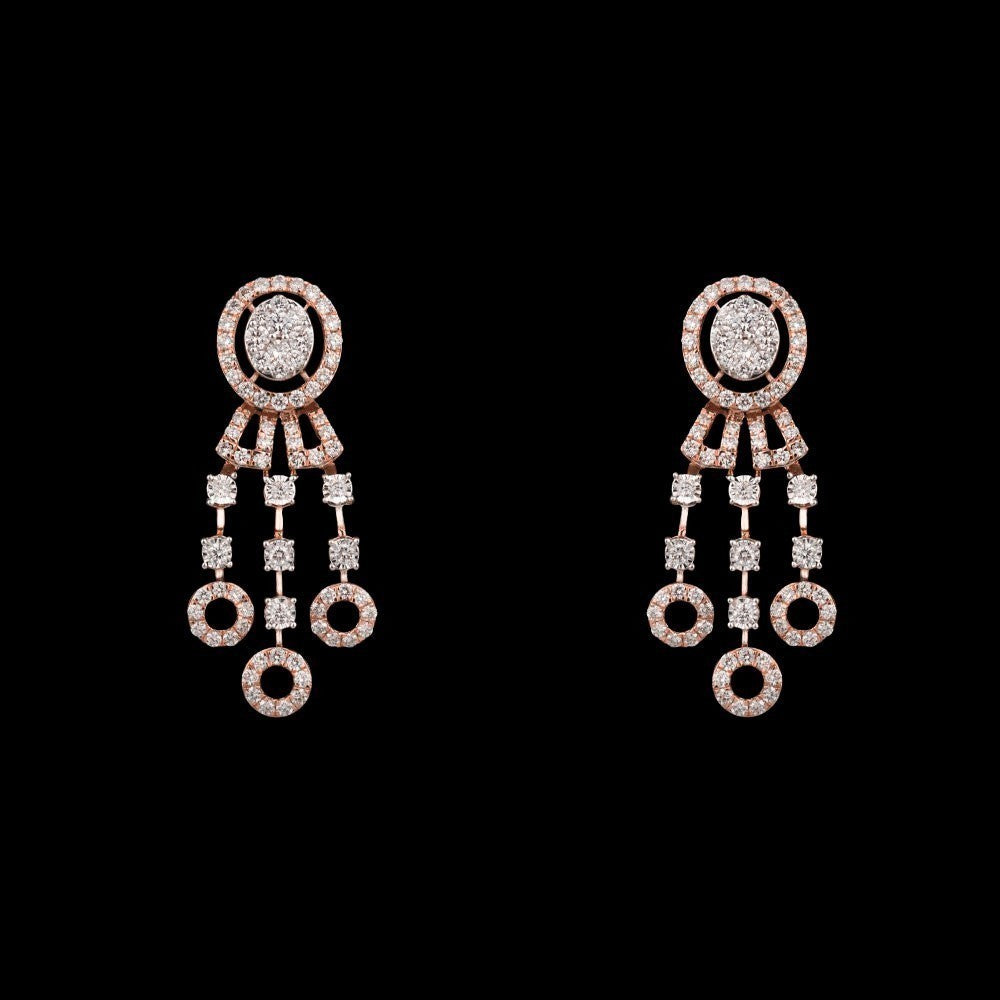 14K Rose Gold Diamond Jewellery - 1.32ct VVS-VS-HI