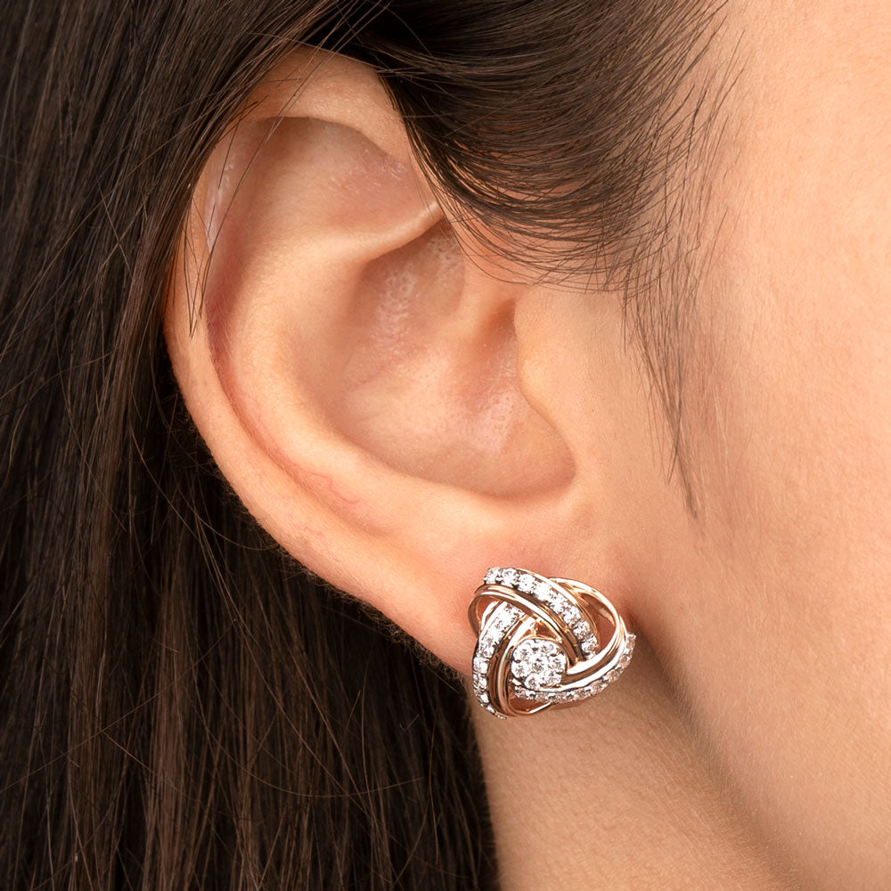 14K Rose Gold Diamond Jewellery - 0.81ct VS-SI-HI