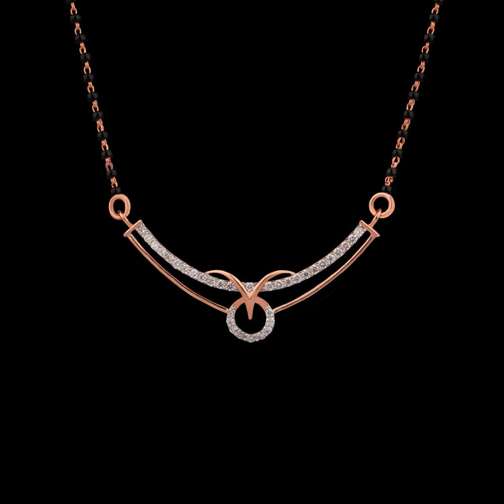 14K Rose Gold Diamond Tanmaniya - 0.48ct VVS-VS-GH