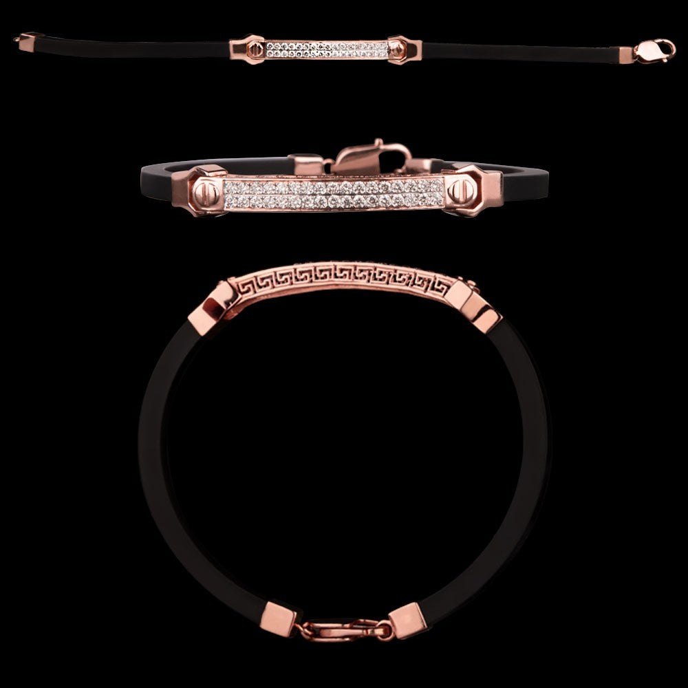 14K Rose Gold Diamond Bracelet - 1.15ct SI-IJ