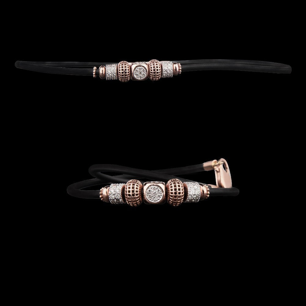 14K Rose Gold Diamond Bracelet - 1.74ct SI-IJ