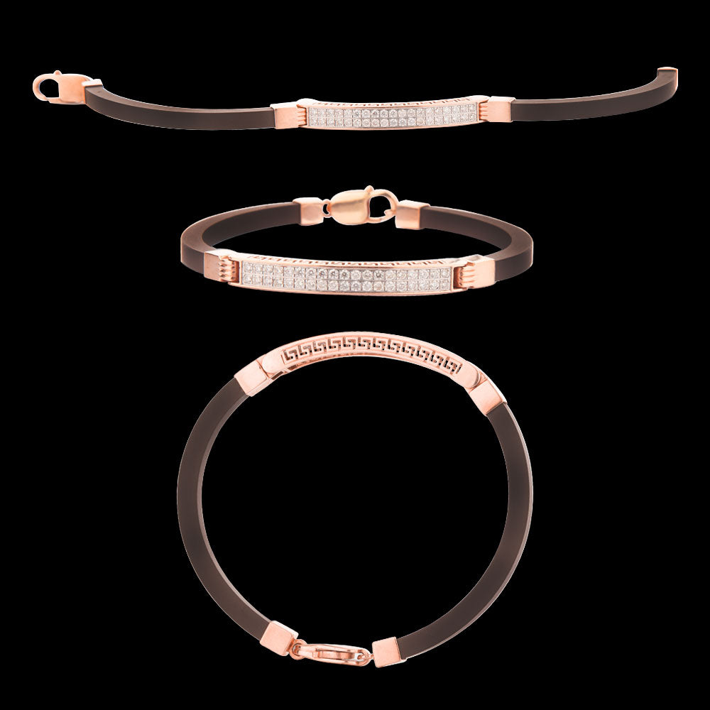 14K Rose Gold Diamond Bracelet - 1.02ct VS-SI-JK