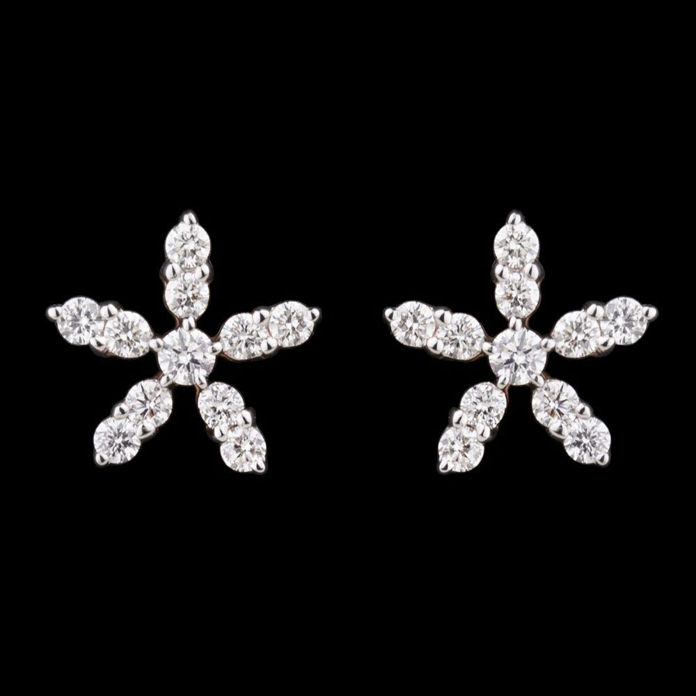14K Rose Gold Diamond Earrings - 0.23ct VVS-VS-GH