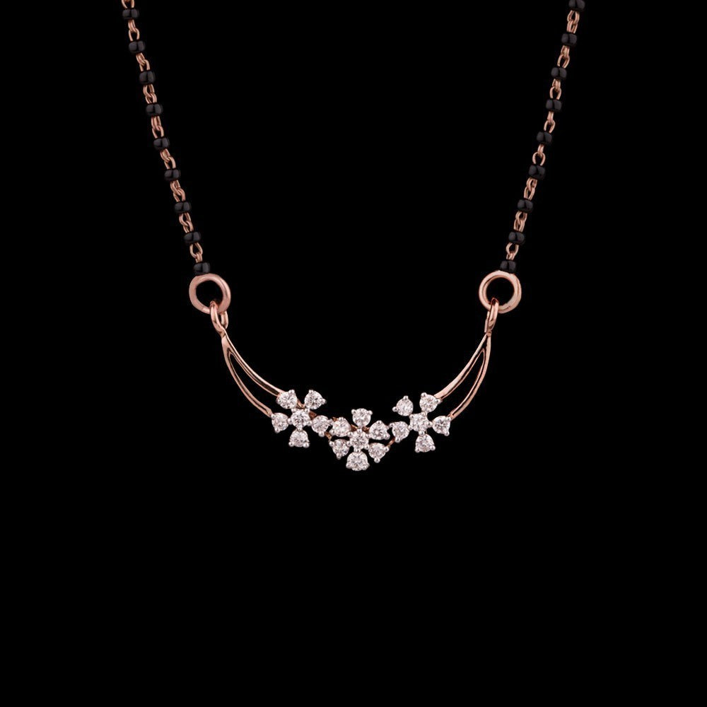 14K Rose Gold Diamond Tanmaniya - 0.47ct VVS-VS-HI