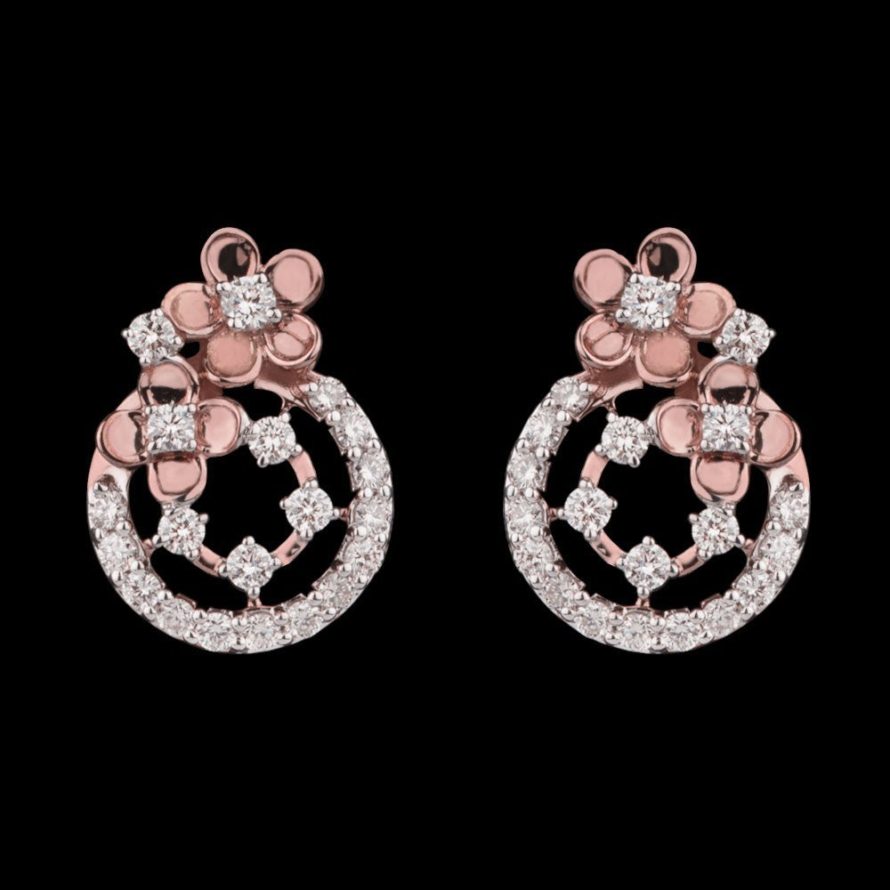 14K Rose Gold Diamond Jewellery - 0.38ct VVS-VS-HI
