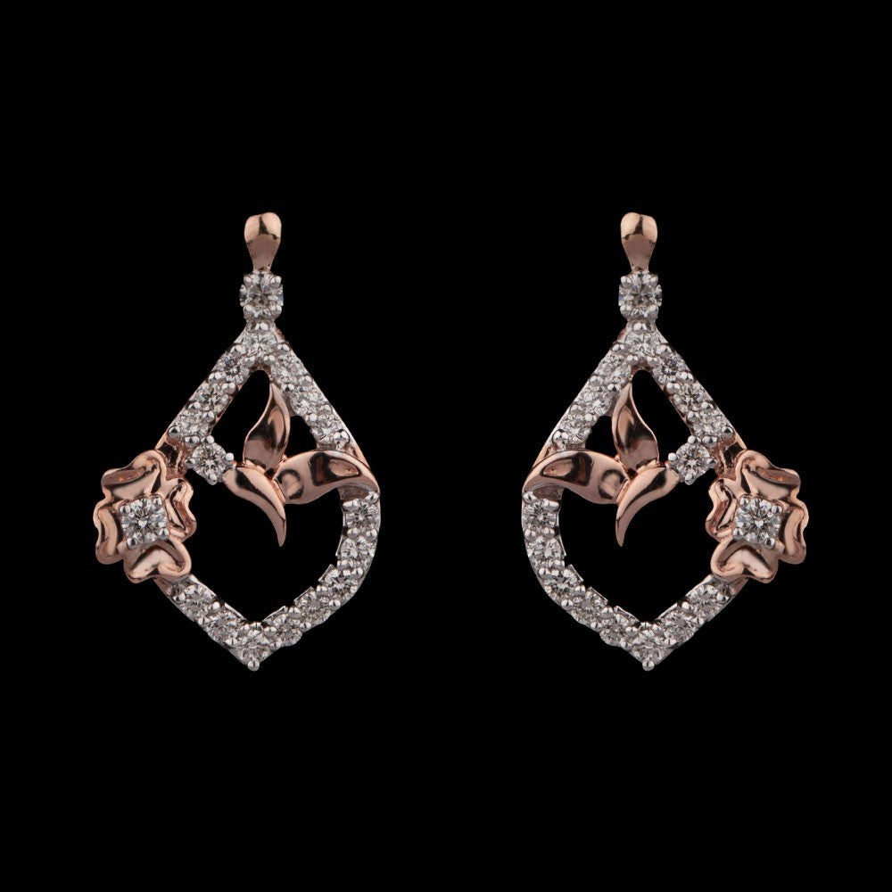 14K Rose Gold Diamond Jewellery - 0.25ct VVS-VS-IJ