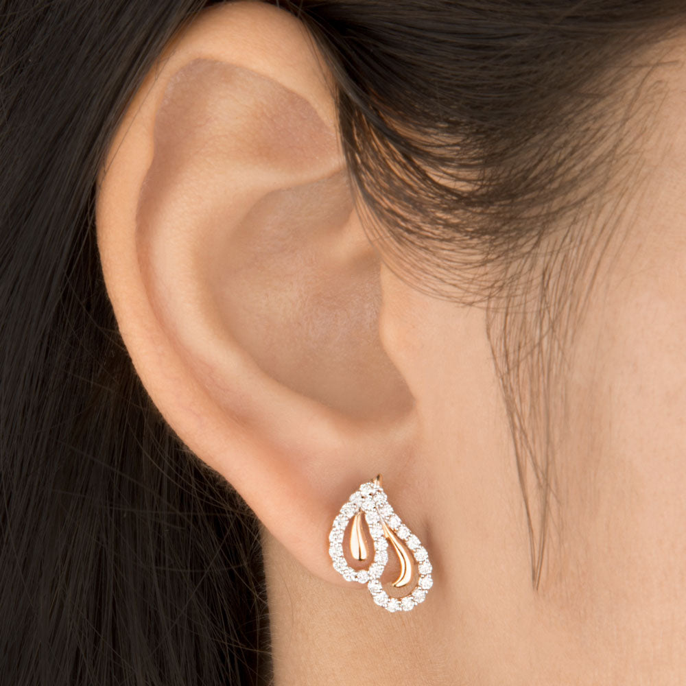 14K Rose Gold Diamond Jewellery - 0.57ct SI-GH