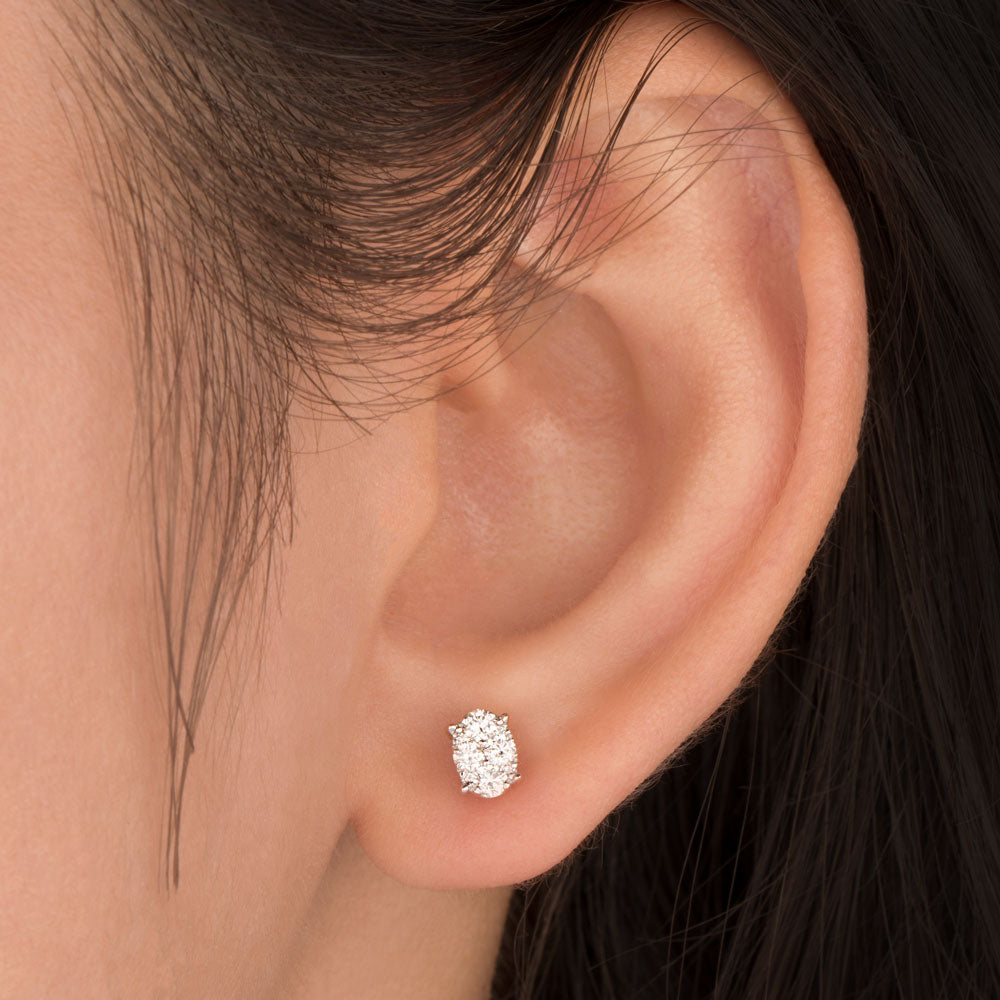 18K Rose Gold Diamond Jewellery - 0.35ct SI-JK