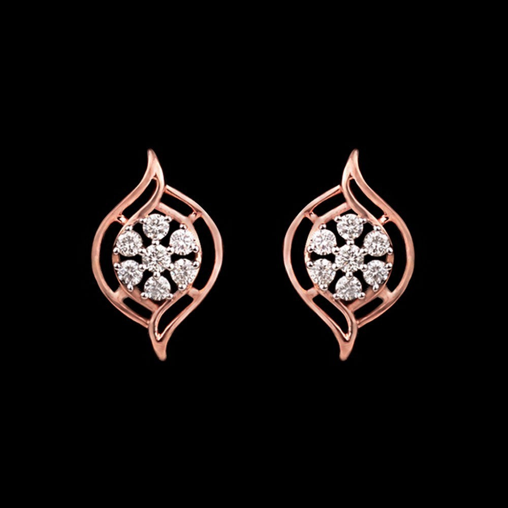 14K Rose Gold Diamond Jewellery - 0.32ct SI-IJ