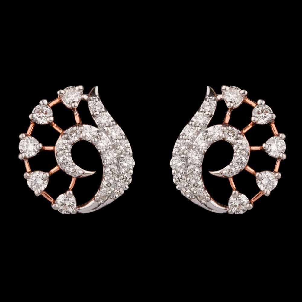 14K Rose Gold Diamond Jewellery - 0.42ct SI-IJ