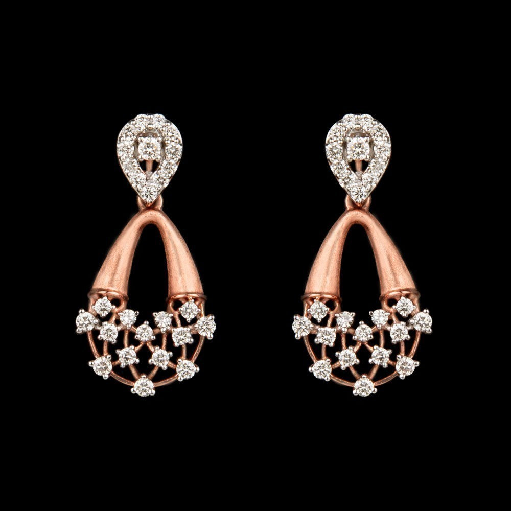 14K Rose Gold Diamond Jewellery - 0.58ct SI-IJK