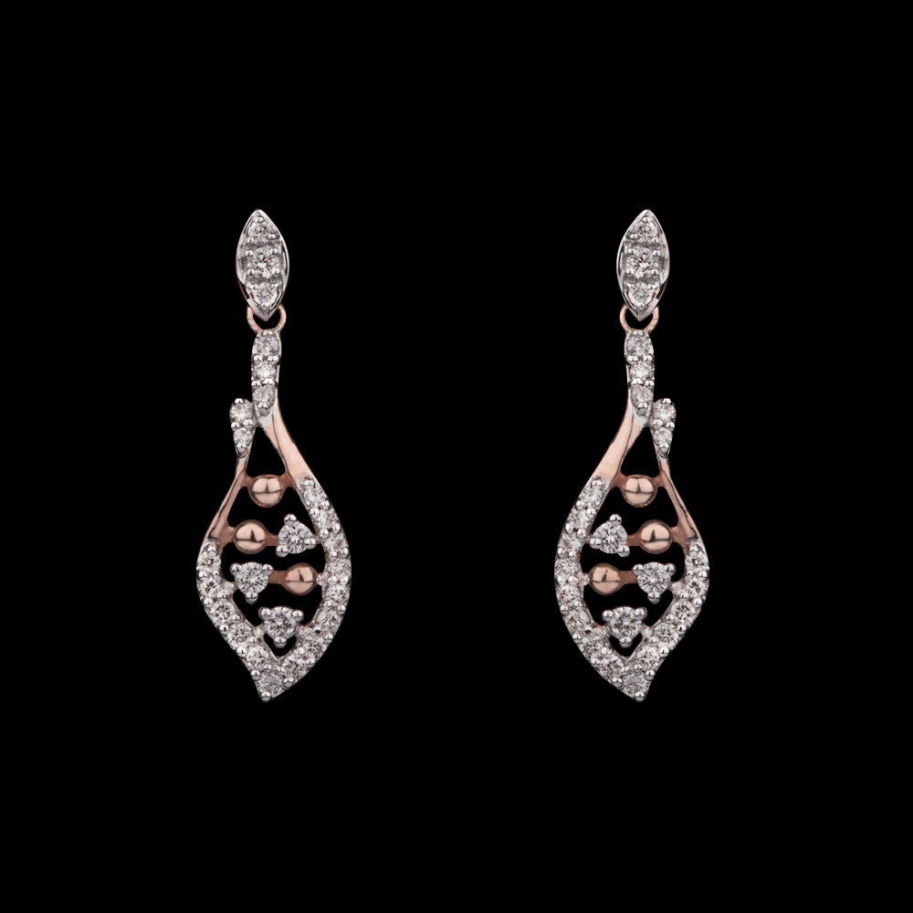 14K Rose Gold Diamond Jewellery - 0.44ct SI-IJ