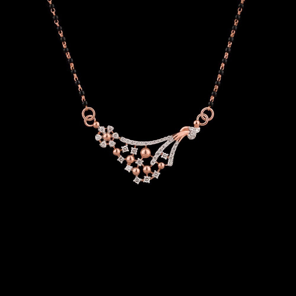 14K Rose Gold Diamond Tanmaniya - 0.42ct SI-IJ