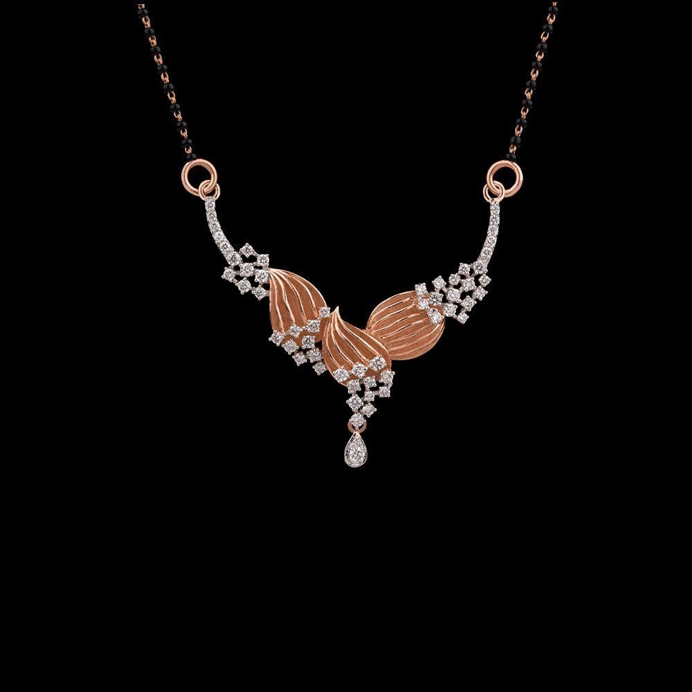 14K Rose Gold Diamond Tanmaniya - 0.97ct VS-GH