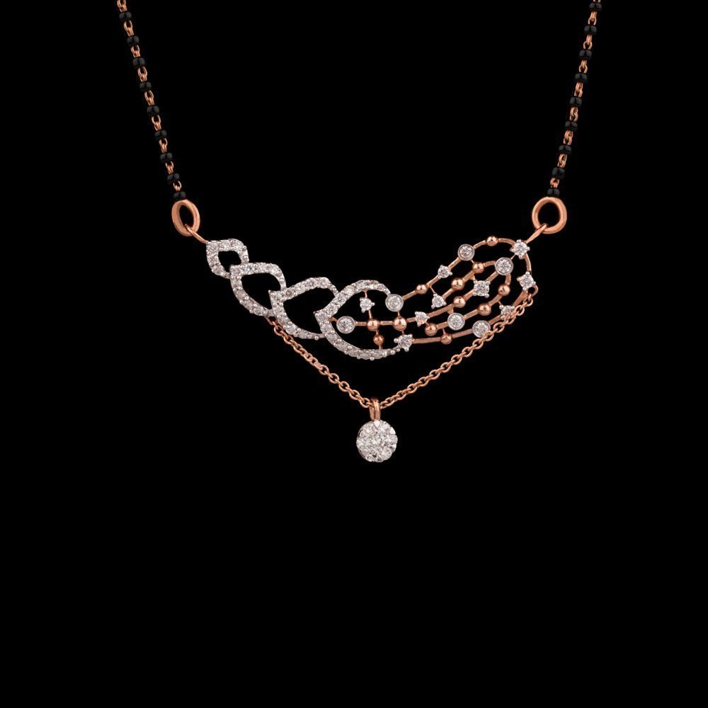 14K Rose Gold Diamond Tanmaniya - 0.77ct SI-IJ