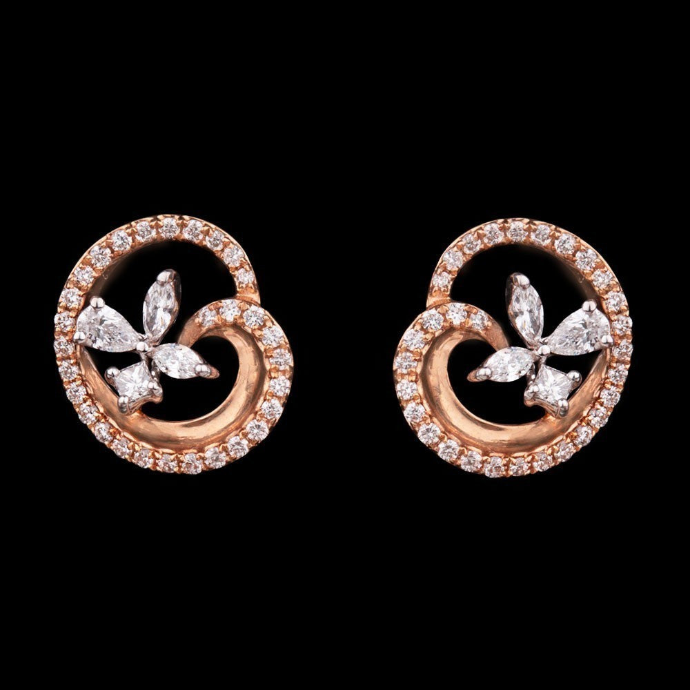 18K Rose Gold Diamond Jewellery - 0.46ct SI-IJ