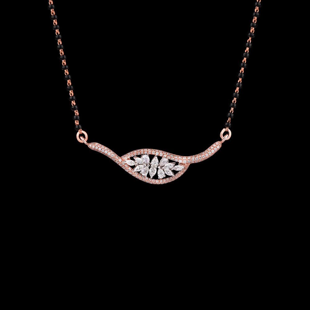 14K Rose Gold Diamond Tanmaniya - 0.97ct SI-GH