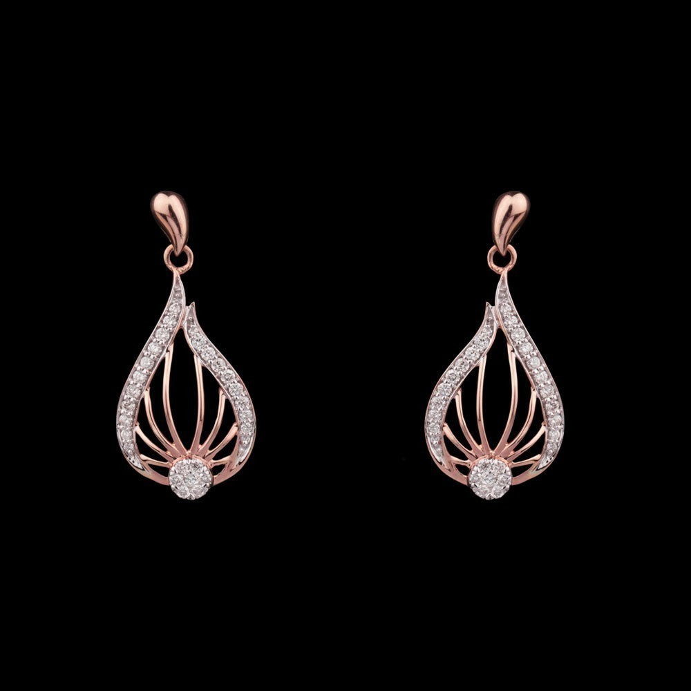 14K Rose Gold Diamond Jewellery - 0.27ct VS-GH