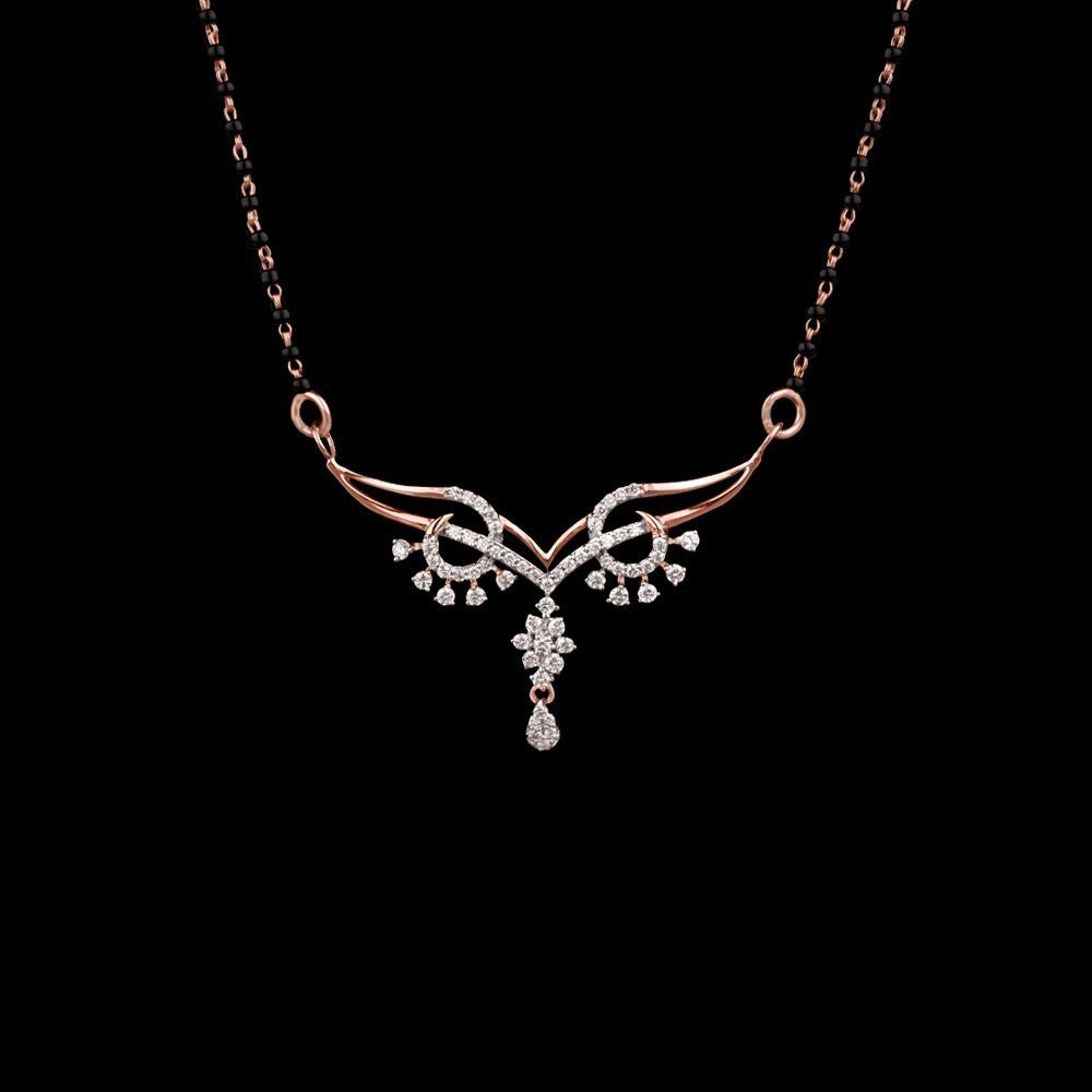 14K Rose Gold Diamond Tanmaniya - 0.54ct SI-GH
