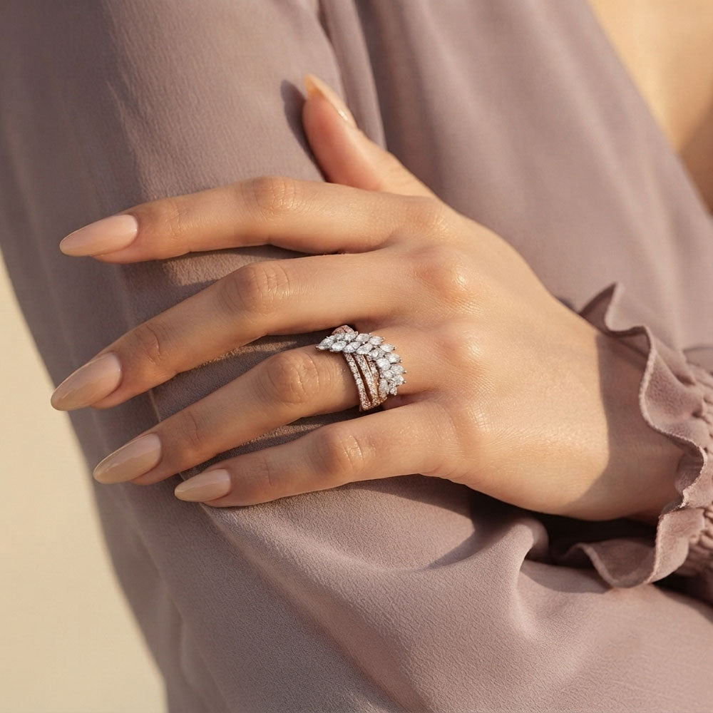 14K Rose Gold Diamond Ring - 1.79ct SI-IJ