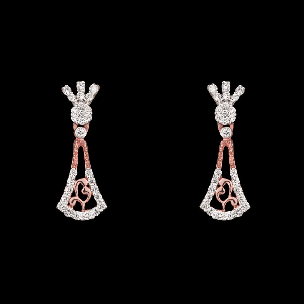 14K Rose Gold Diamond Jewellery - 0.29ct VVS-VS-GH