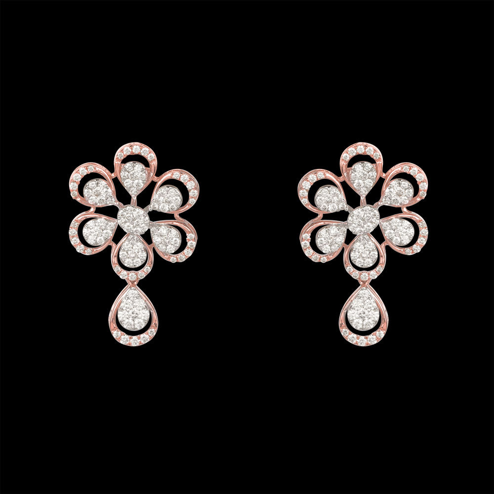 14K Rose Gold Diamond Jewellery - 2.27ct VVS-VS-HI