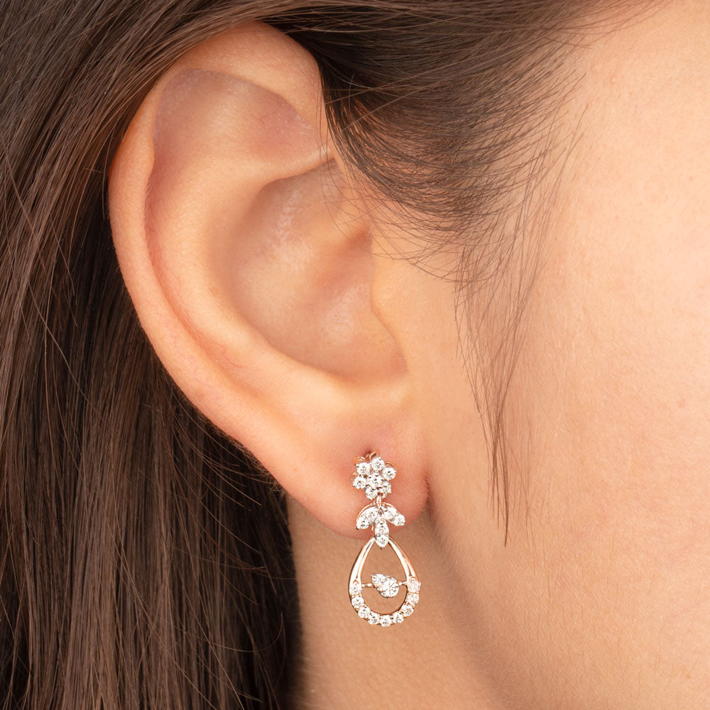 14K Rose Gold Diamond Jewellery - 0.52ct VVS-VS-GH