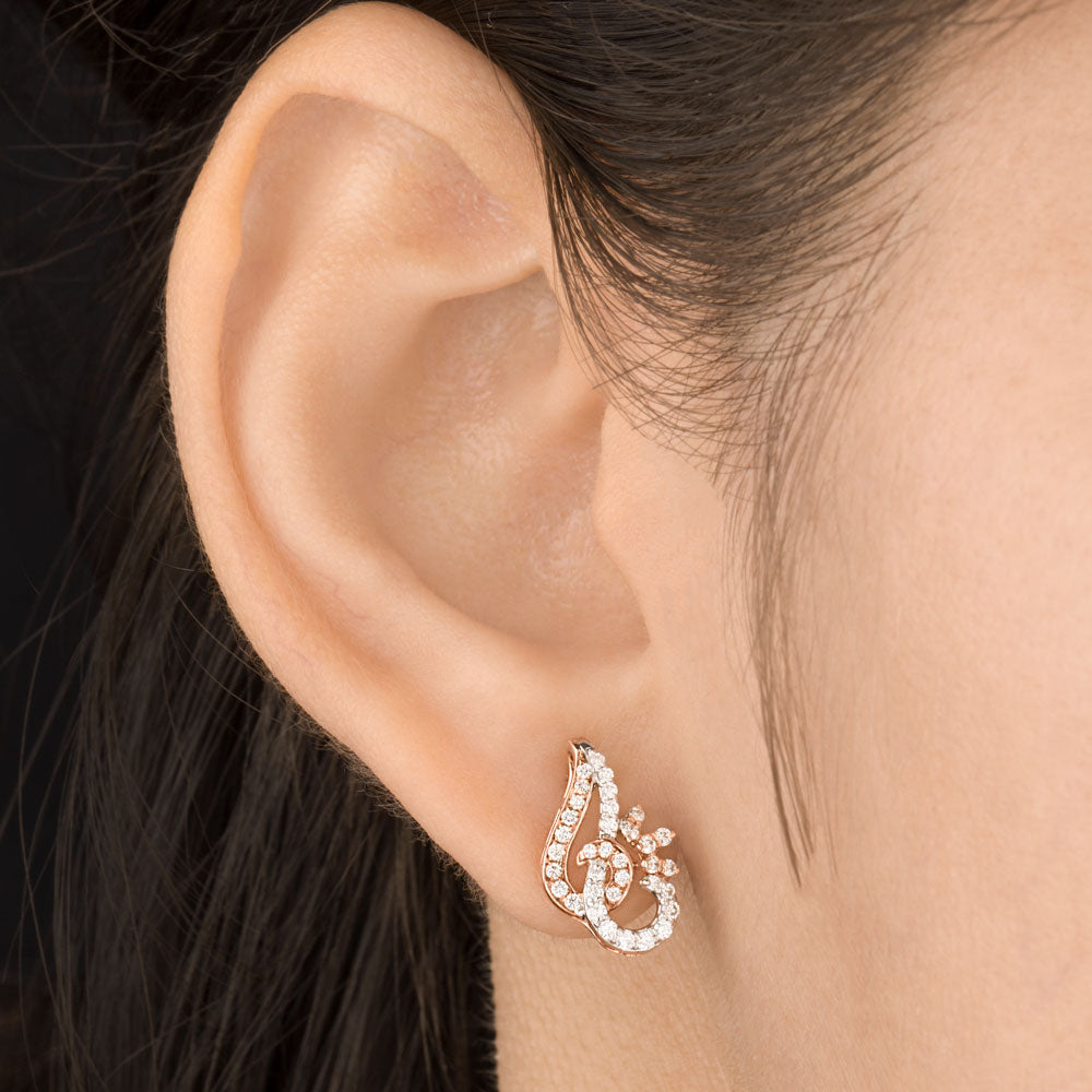 14K Rose Gold Diamond Jewellery - 0.37ct VS-GH