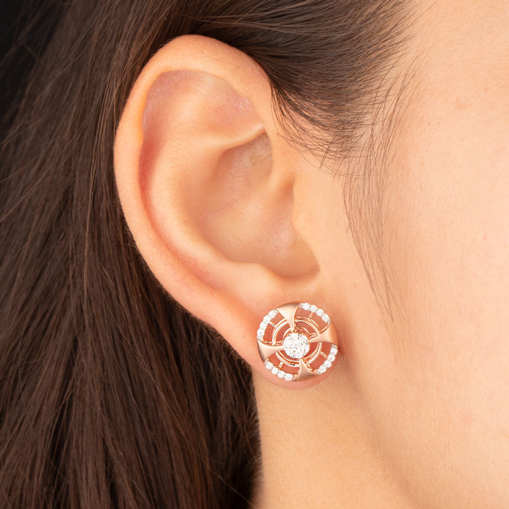 14K Rose Gold Diamond Jewellery - 0.38ct VVS-VS-GH