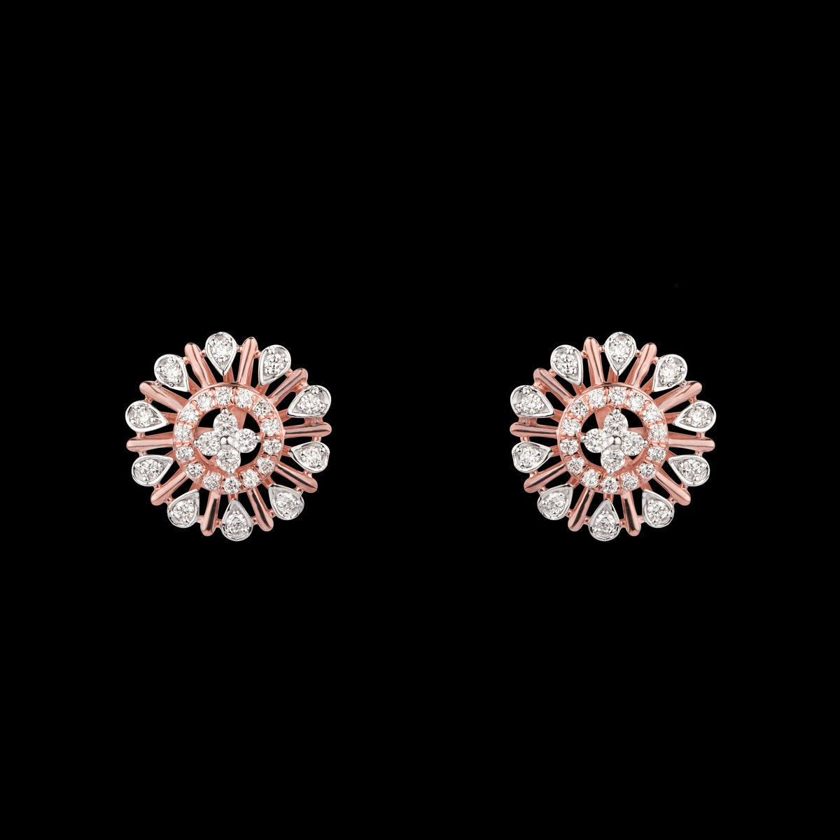 14K Rose Gold Diamond Jewellery - 0.64ct VVS-VS-GH