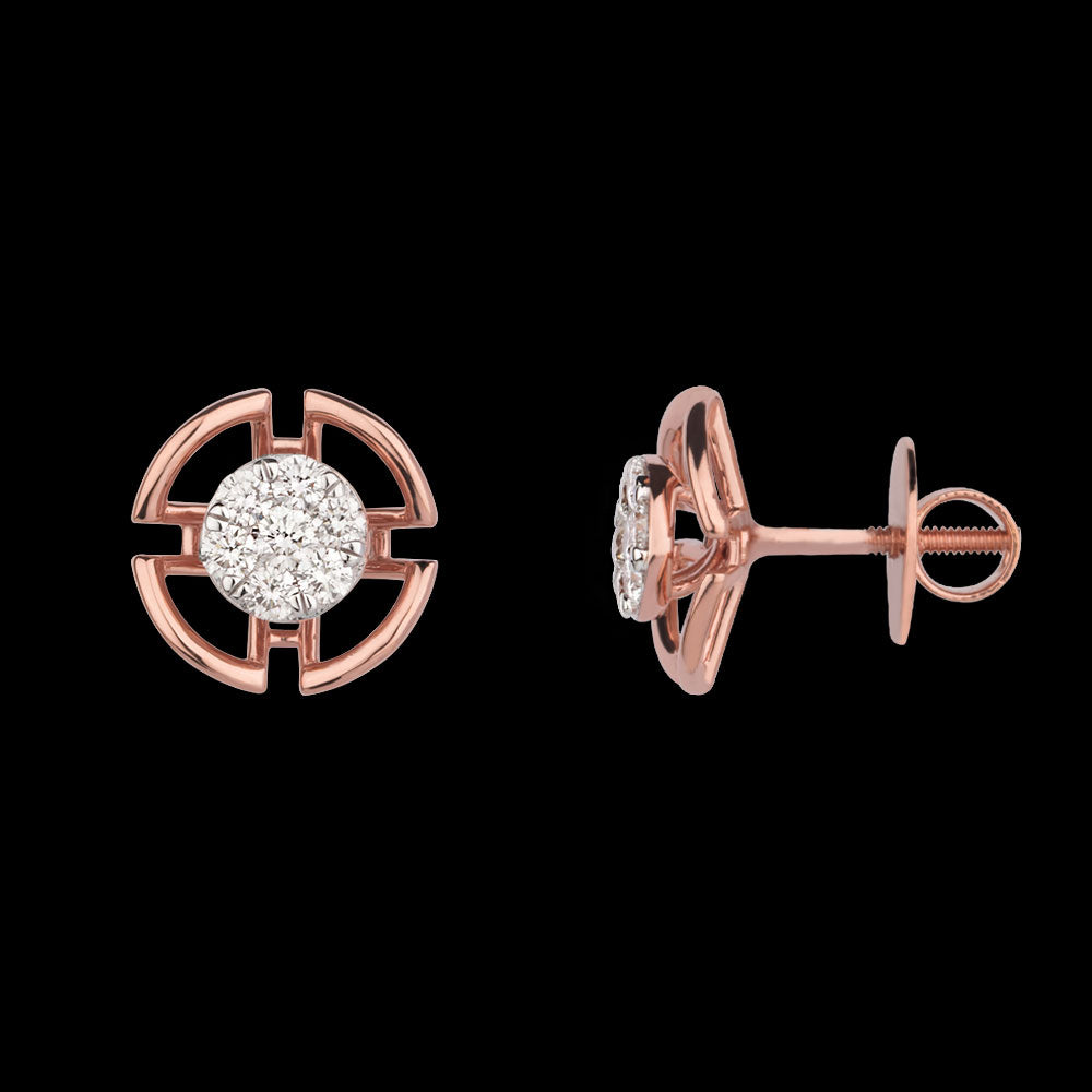 18K Rose Gold Diamond Jewellery - 0.53ct VVS-VS-GH