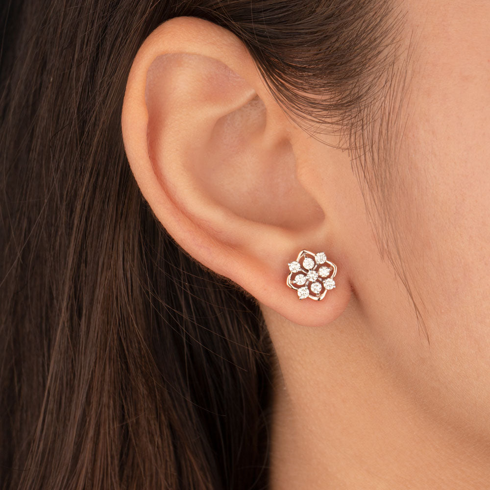 14K Rose Gold Diamond Jewellery - 0.543ct VVS-VS-JK