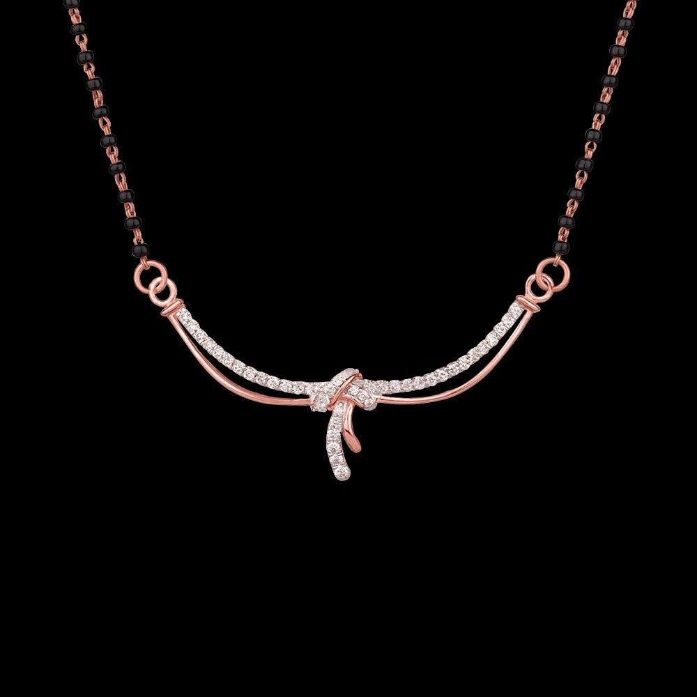 14K Rose Gold Diamond Tanmaniya - 0.45ct VVS-VS-HI