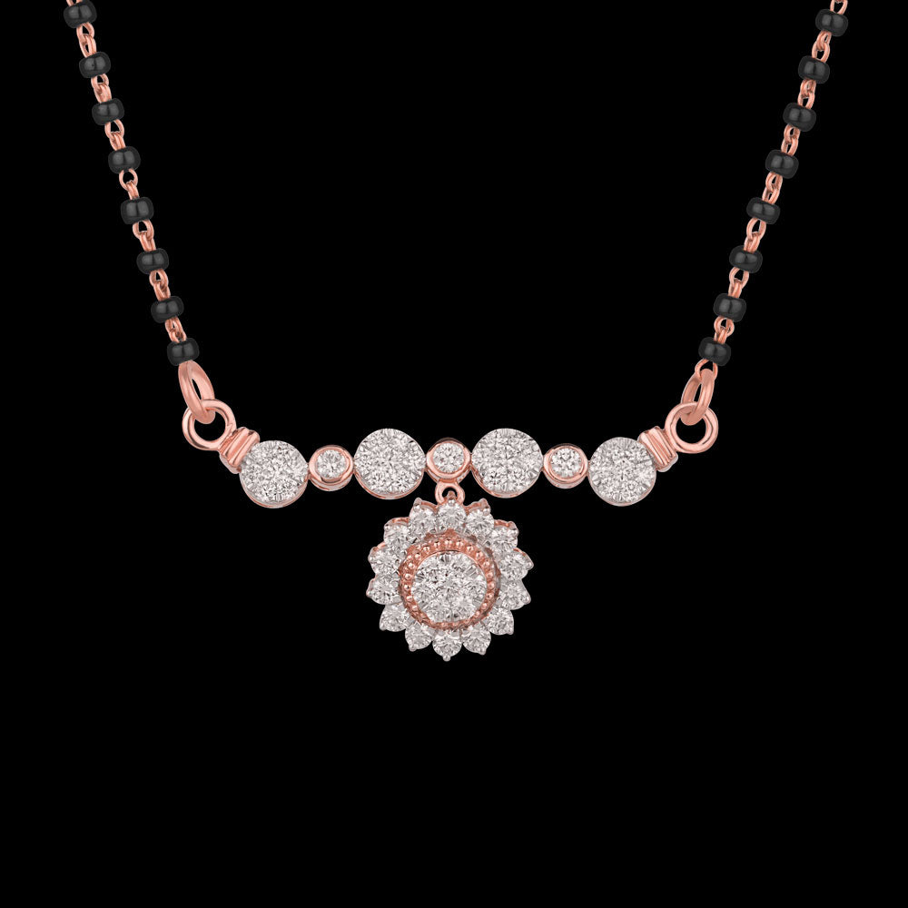 18K Rose Gold Diamond Tanmaniya - 1.01ct VVS-VS-GH