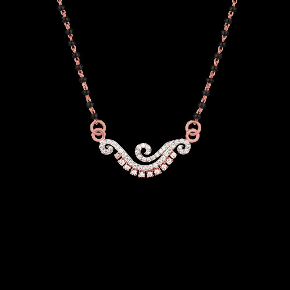 14K Rose Gold Diamond Tanmaniya - 0.4ct VVS-VS-IJ